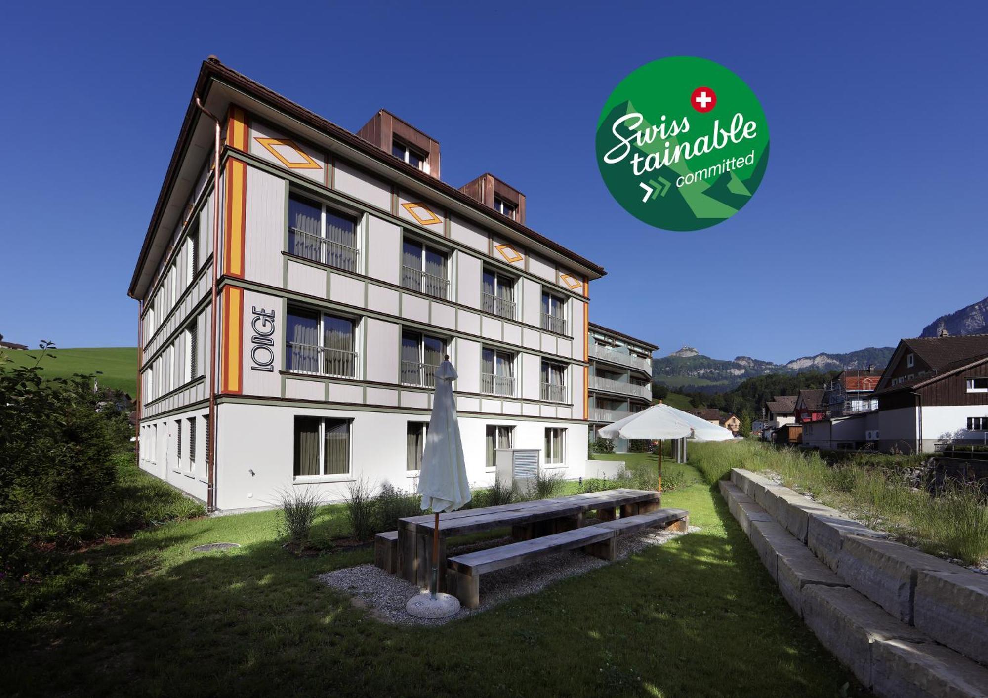 Lodge Hof Weissbad Kültér fotó